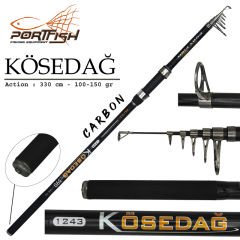 Portfish Kösedağ Teleskopik Olta Kamışı 390 cm 3,5 Lbs
